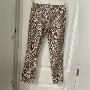 J McLaughlin SZ 6 Lexi Abstract Pants